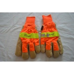 XLarge Kinco 1938KW Gloves Leather 3M Reflective Heatkeep Thermal Lined Hi Vis